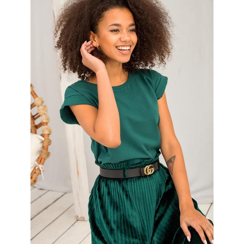 Női póló REVOLUTION sötétzöld