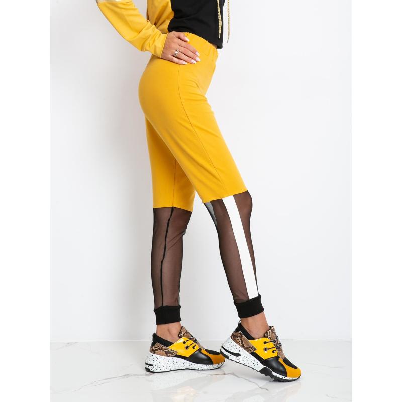 Dámské kalhoty MELODY žluté