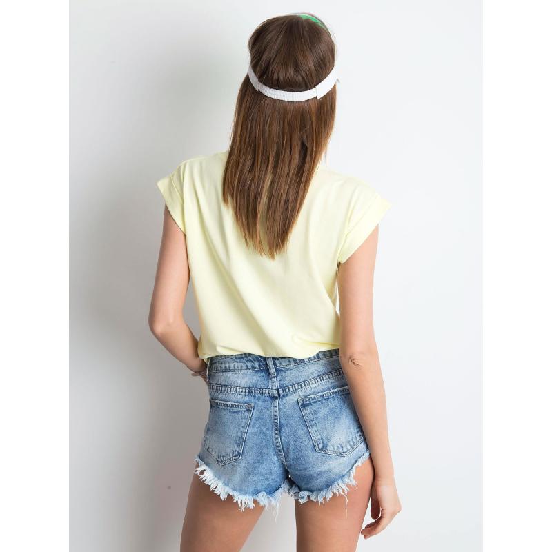 Dámske tričko REVOLUTION bright yellow