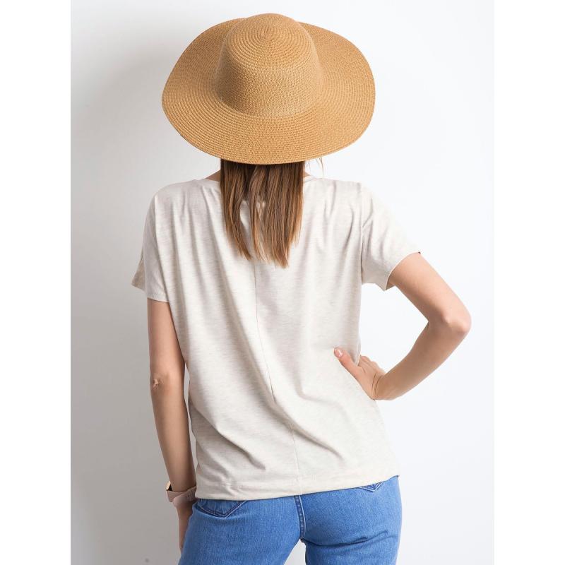 Női póló CURIOSITY bézs