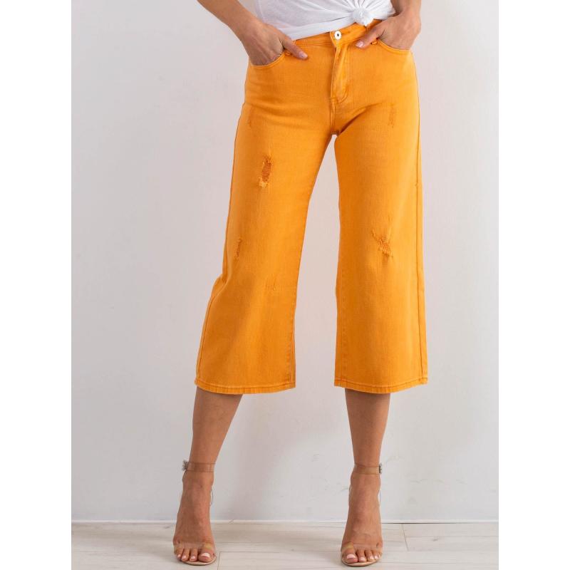 Dámske džínsy REASON orange