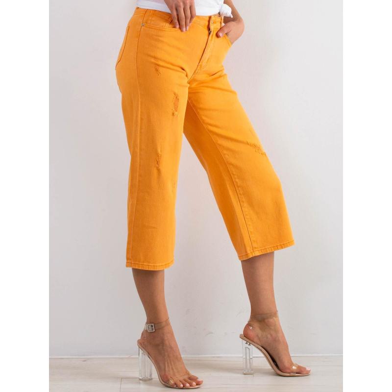 Dámske džínsy REASON orange