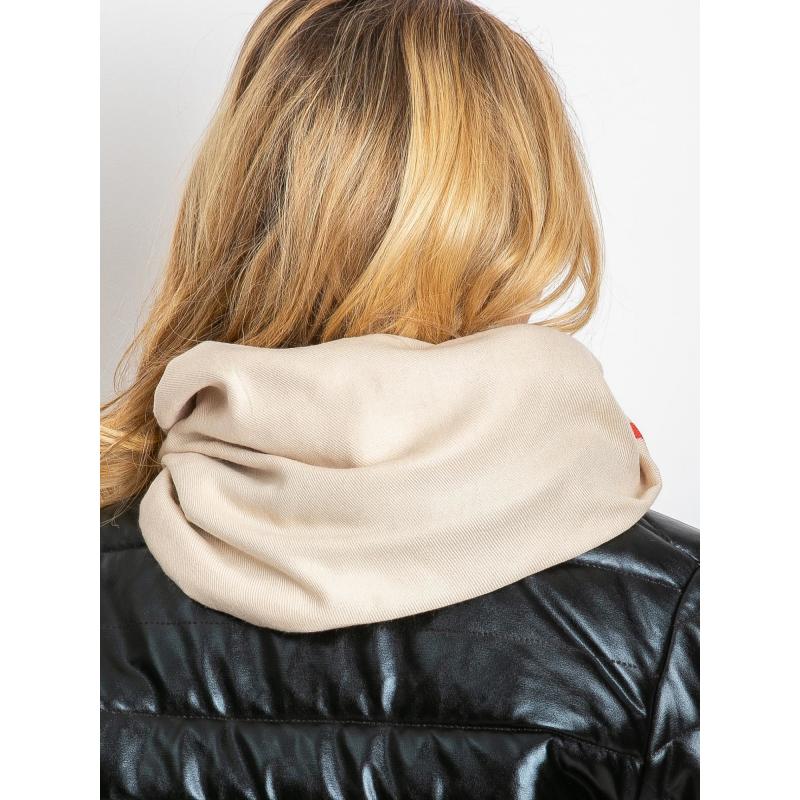 Dámský šátek se střapci GRANT světle béžový 