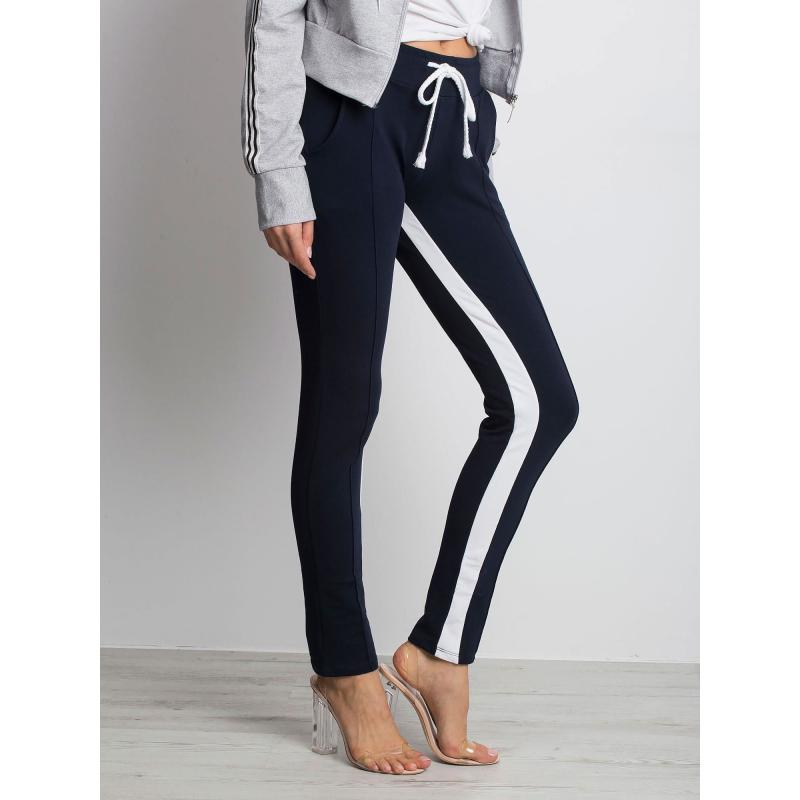 Női melegítőnadrág DEFINED tengerészkék