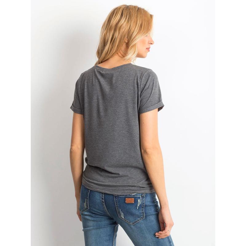 Női TRANSFORMATIVE póló sötétszürke