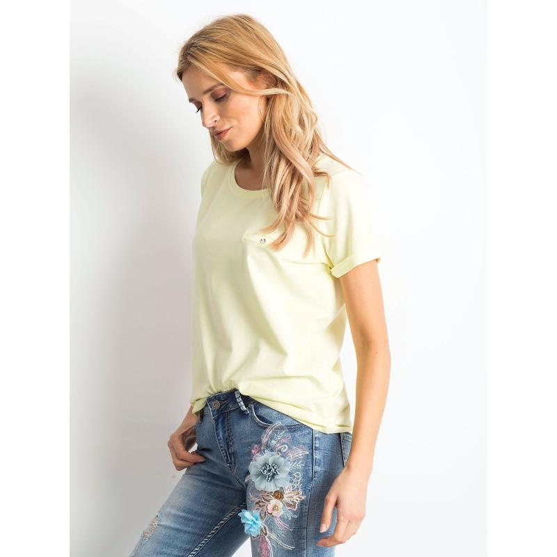 Dámské tričko TRANSFORMATIVE světle žluté 