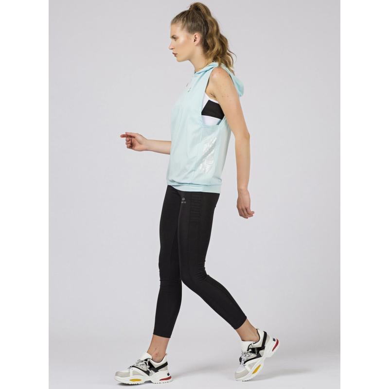 Női kapucnis pulóver TOMMY LIFE világoskék