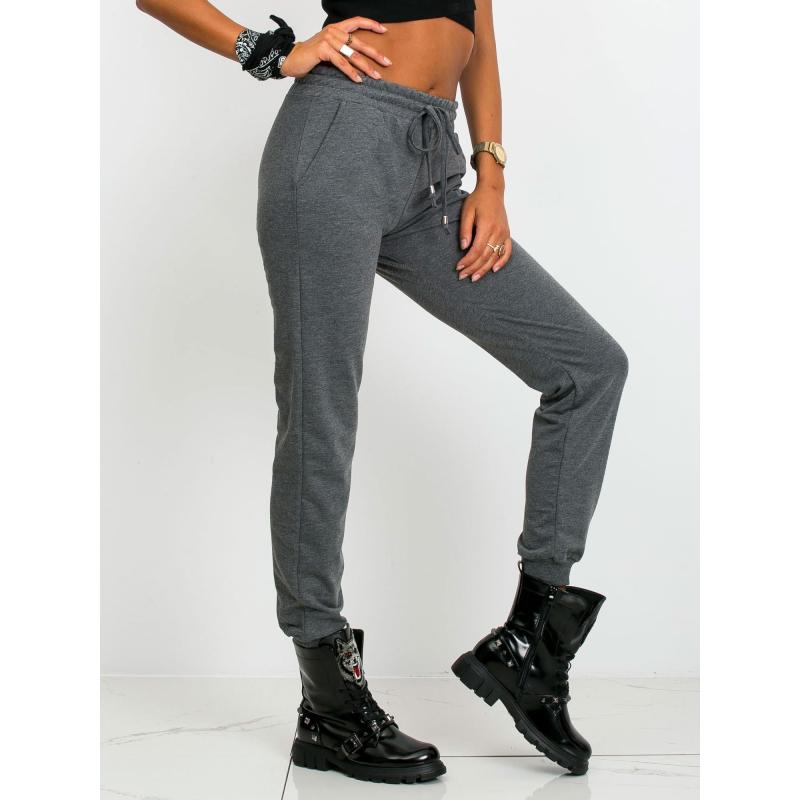 Dámske tepláky FASTER tmavo šedé