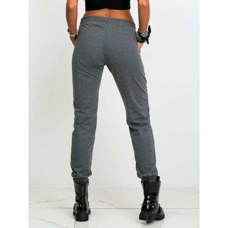 Dámske tepláky FASTER tmavo šedé