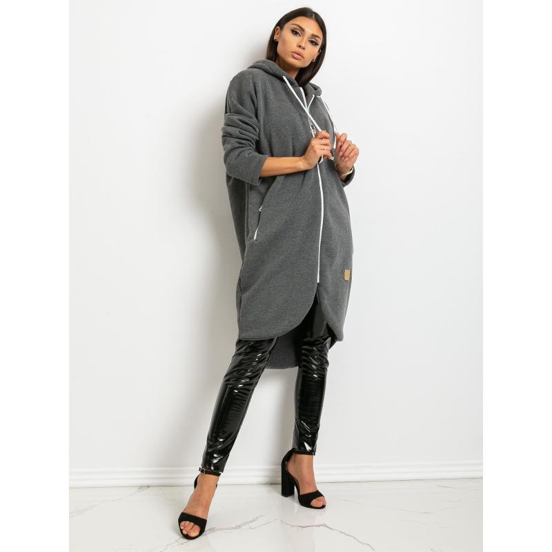 Női pulóver STUNNING sötét szürke