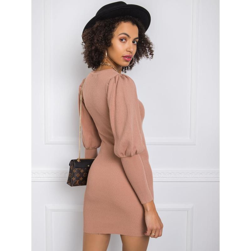 Női ruha ALEANOR világosbarna