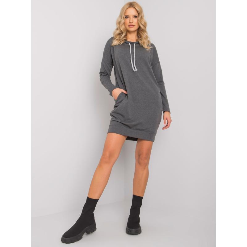 Női ruha KATIE sötétszürke
