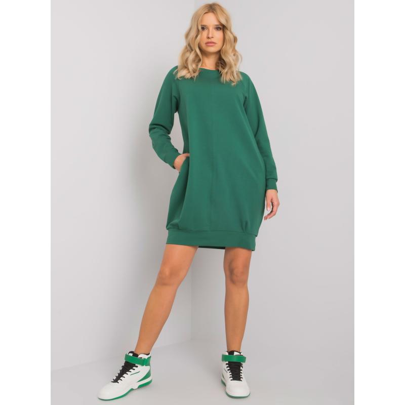 Dámské šaty CRISTINE tmavě zelené 