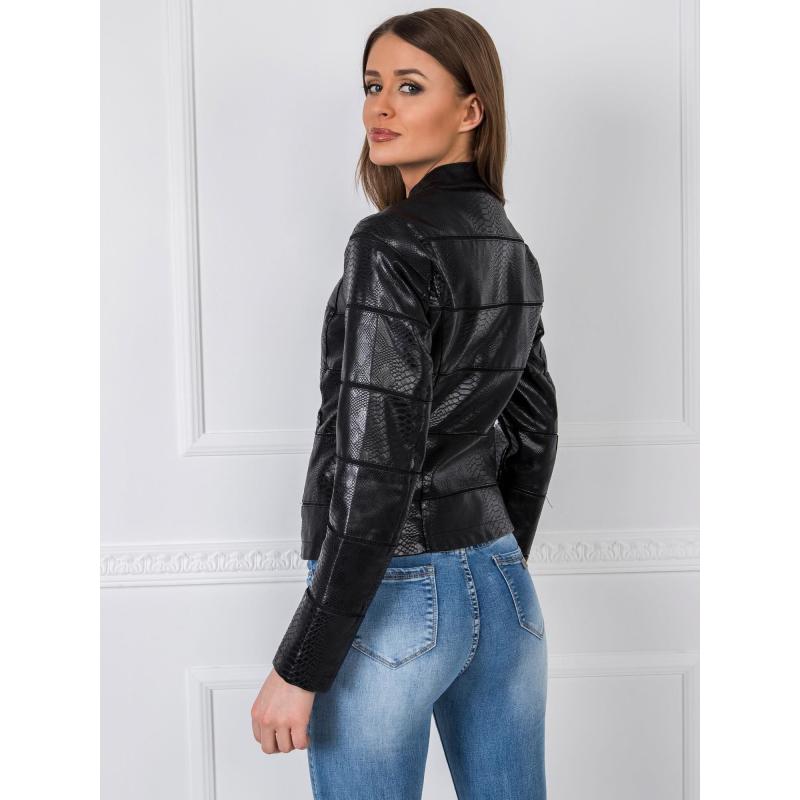 Női ramie kabát STYLE fekete