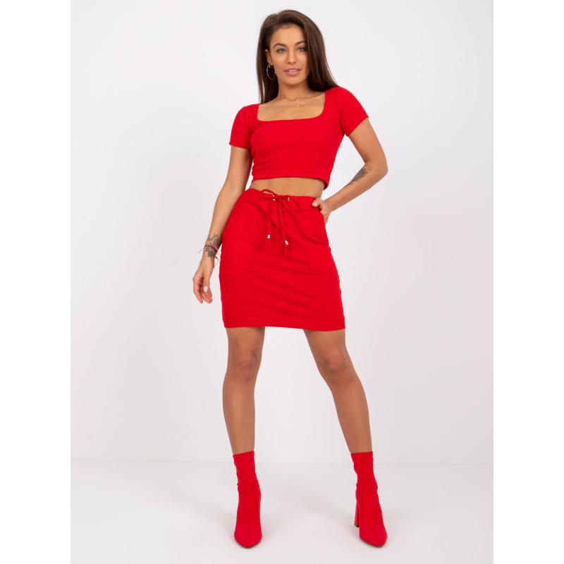 Női szoknya EVIE piros