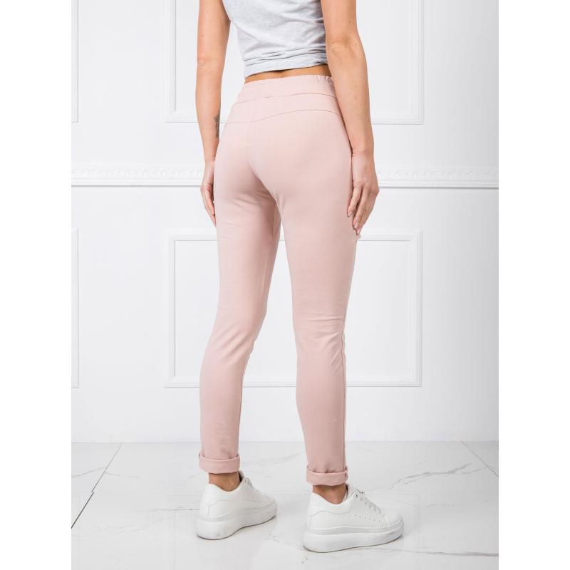 Női nadrág READY púder rózsaszínű