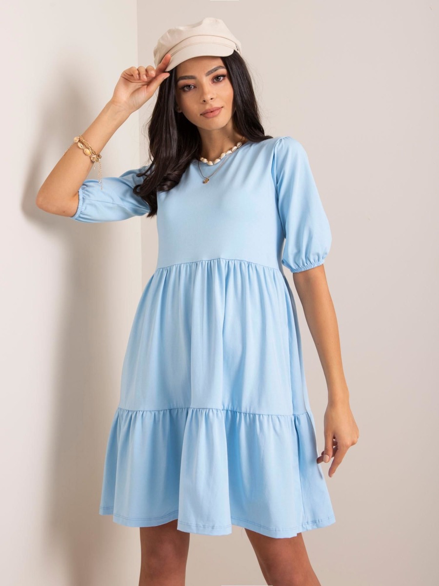 Dámske šaty Perla RUE PARIS light blue