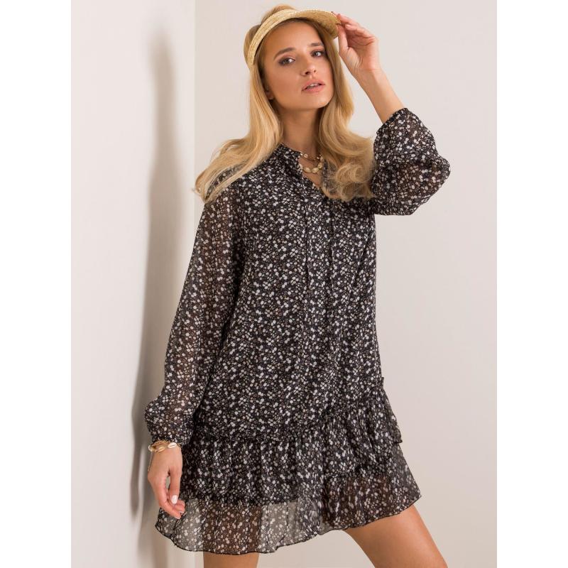 Női ruha MOMENT fekete