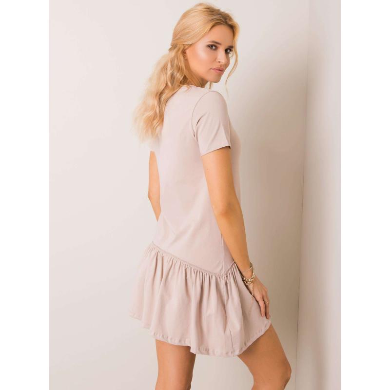 Dámské šaty Sully RUE PARIS béžové 