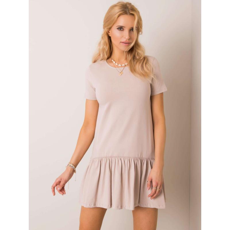 Dámské šaty Sully RUE PARIS béžové 