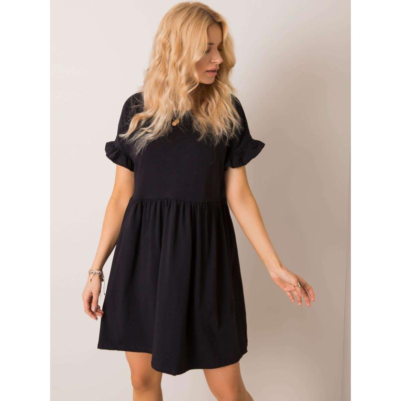 Női Marietta RUE PARIS ruha RUE PARIS fekete