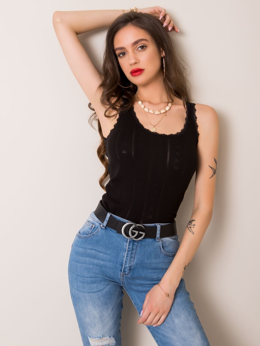 Dámsky top AMAZING black