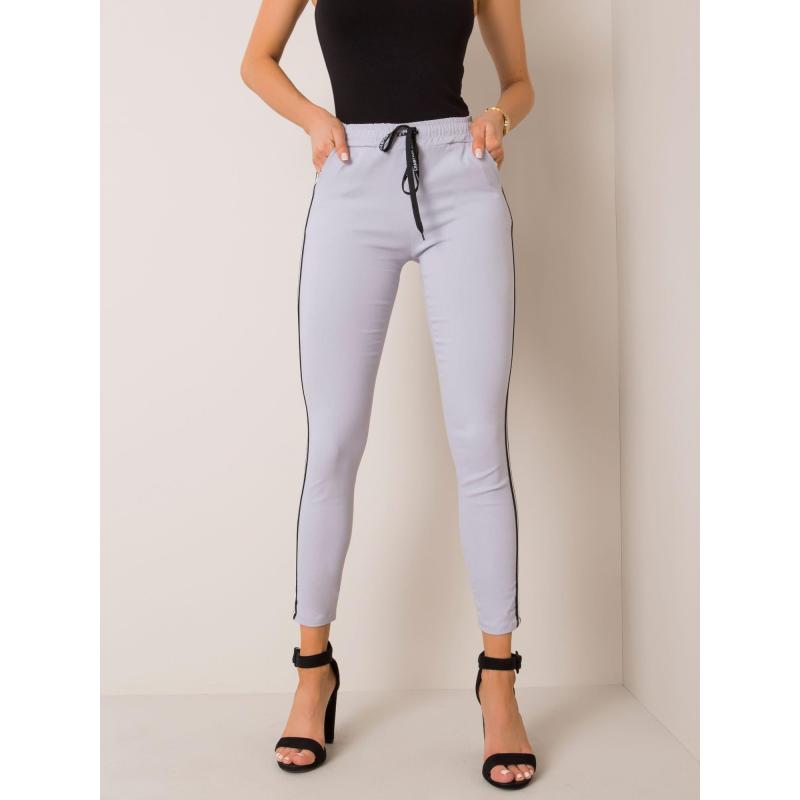 Dámské kalhoty Jordie OCH BELLA šedé 