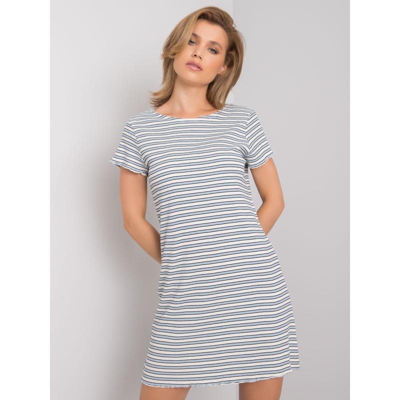 Női Trina DONT ruha kék és fehér