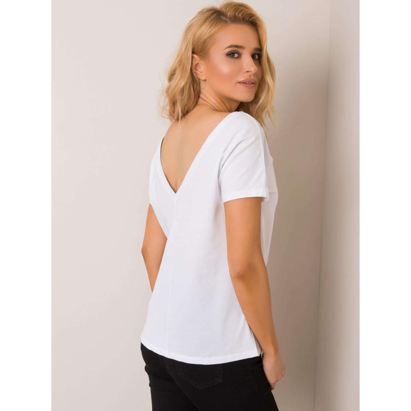 Női póló Kiss RUE PARIS fehér