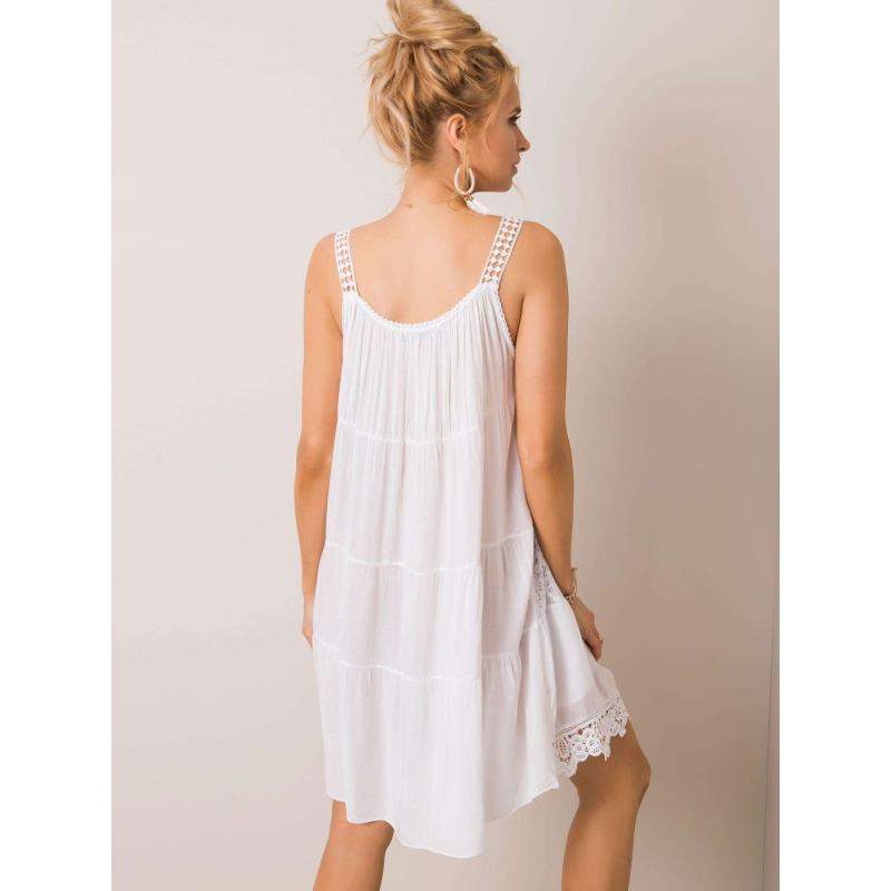 Dámské šaty Eunice OCH BELLA bílé 
