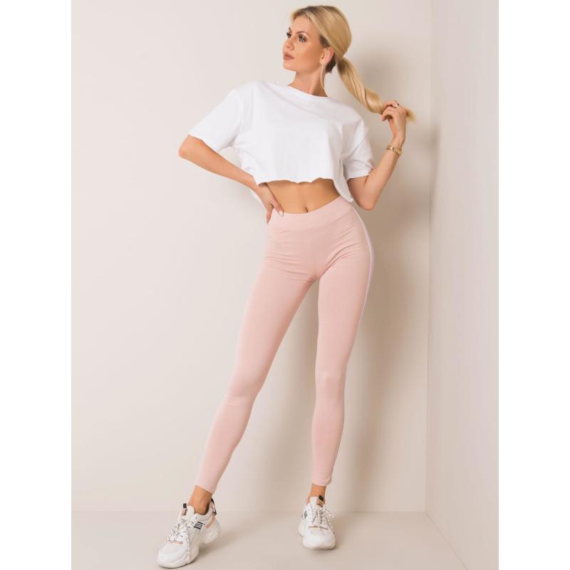 Dámske legíny BASIC powder pink