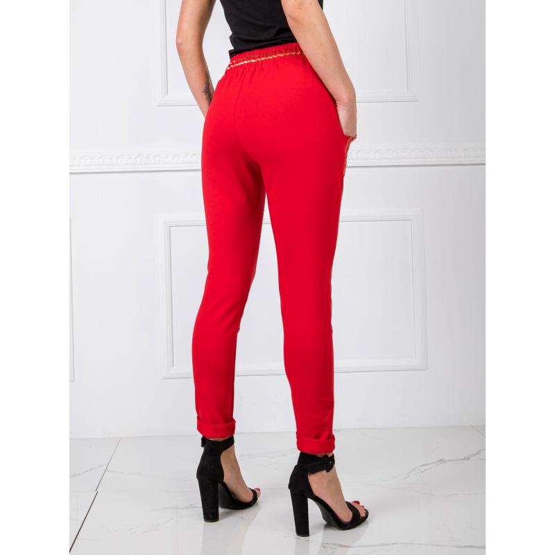 Dámské tepláky SHIRLEY červené 