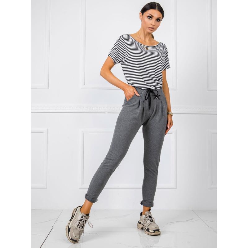 Dámské tepláky JESS tmavě šedé 