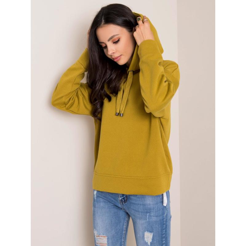 Dámská mikina SUBLEVEL olivová zelená