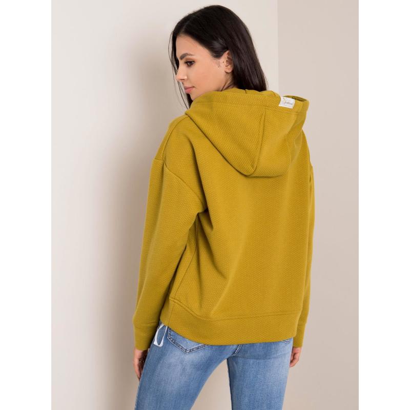 Dámská mikina SUBLEVEL olivová zelená