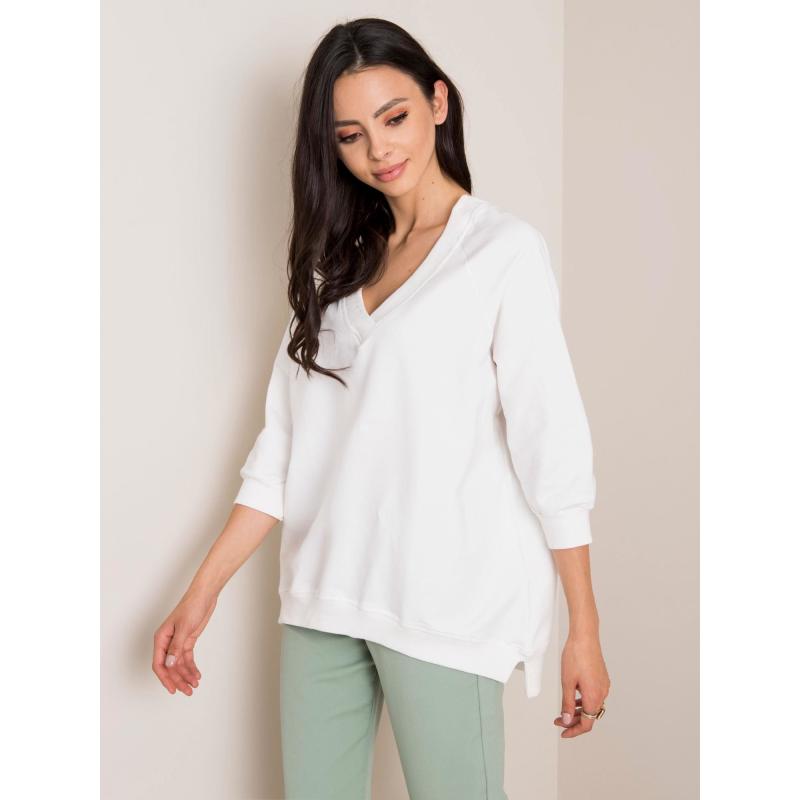 Dámska mikina Sally RUE PARIS white