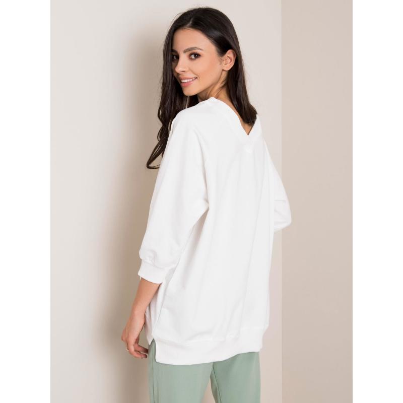 Dámska mikina Sally RUE PARIS white