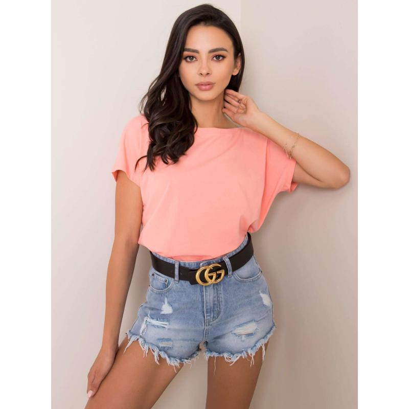 Női póló FIRE világos barack