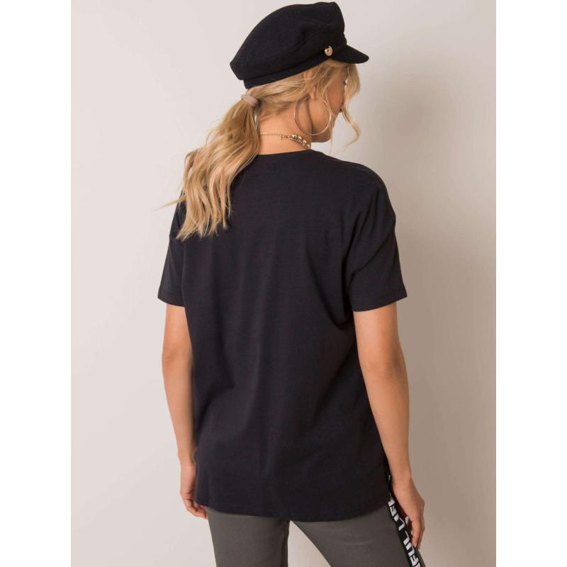 Női póló Amy DON'T KNOW ME fekete