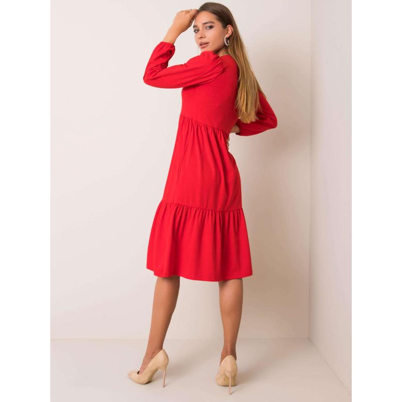 Dámske červené šaty Yonne RUE PARIS