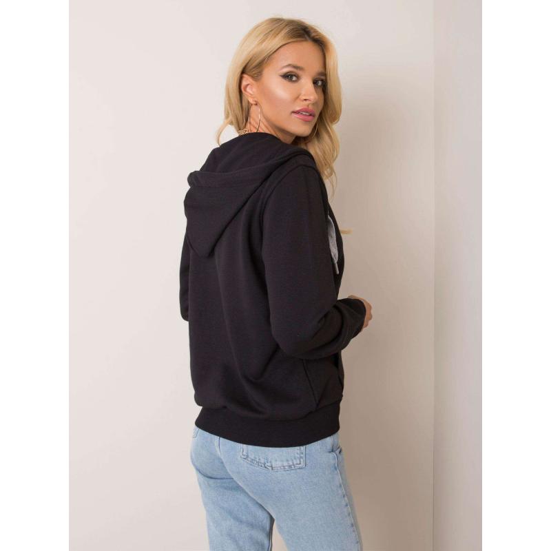 Női pulóver LINDA fekete