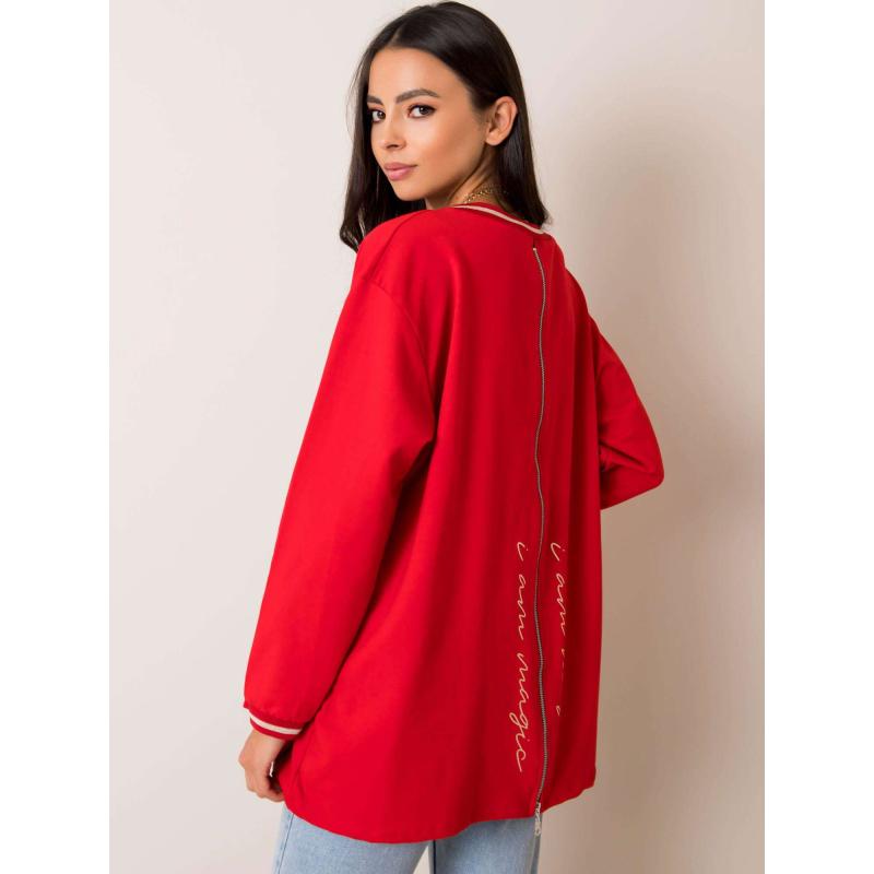 Női pulóver DORIANNA piros