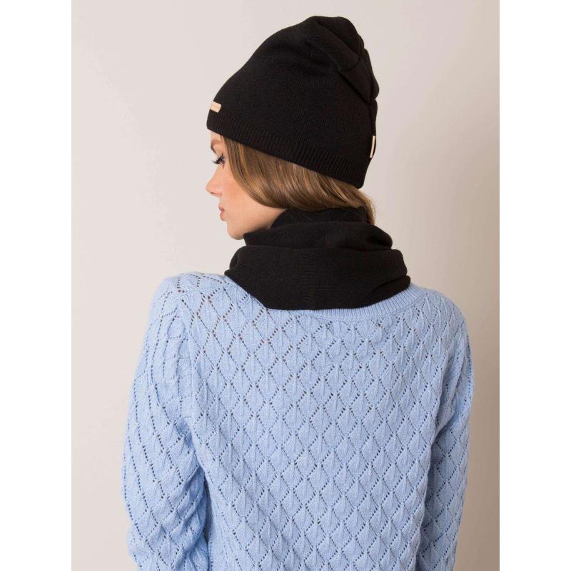 Fekete kötöttáru szett RUE PARIS