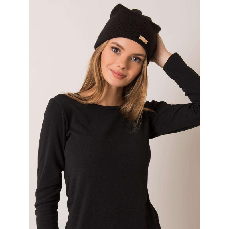 Fekete sapka basic RUE PARIS