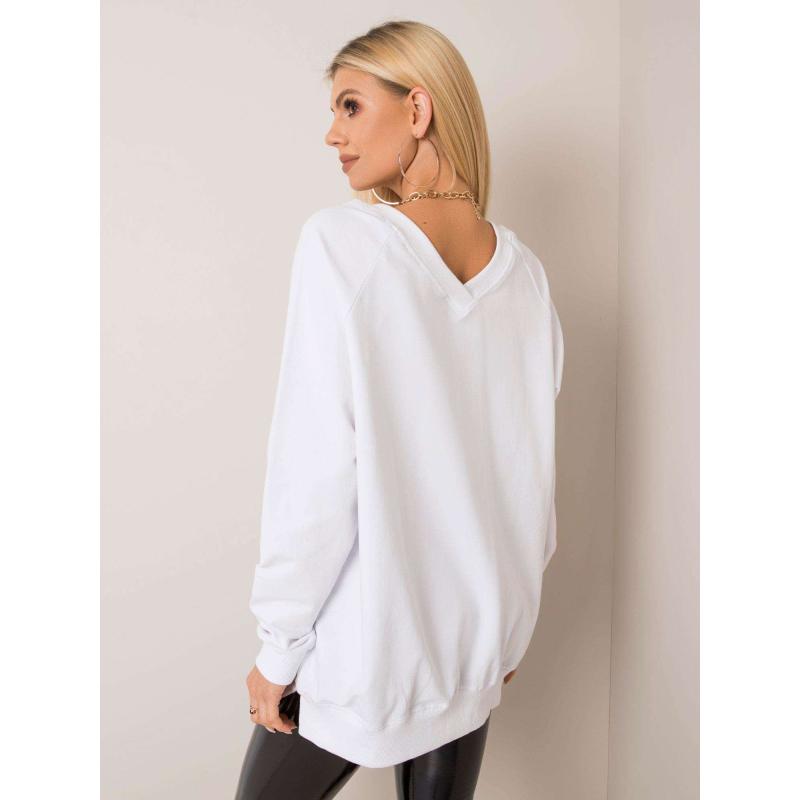 Dámska mikina Leila RUE PARIS white