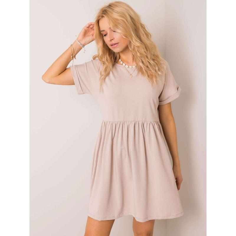 Női Dita RUE PARIS ruha bézs színben