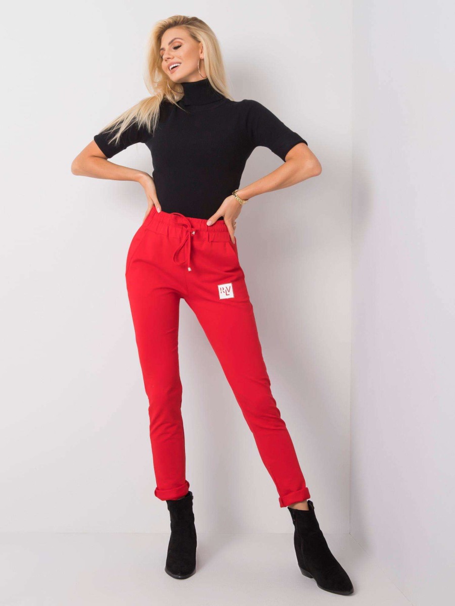 Dámske tepláky MOLLY red