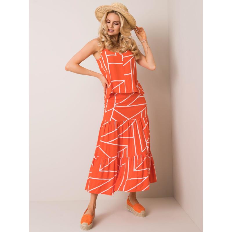 Dámský top Marissa RUE PARIS korálový oranžový