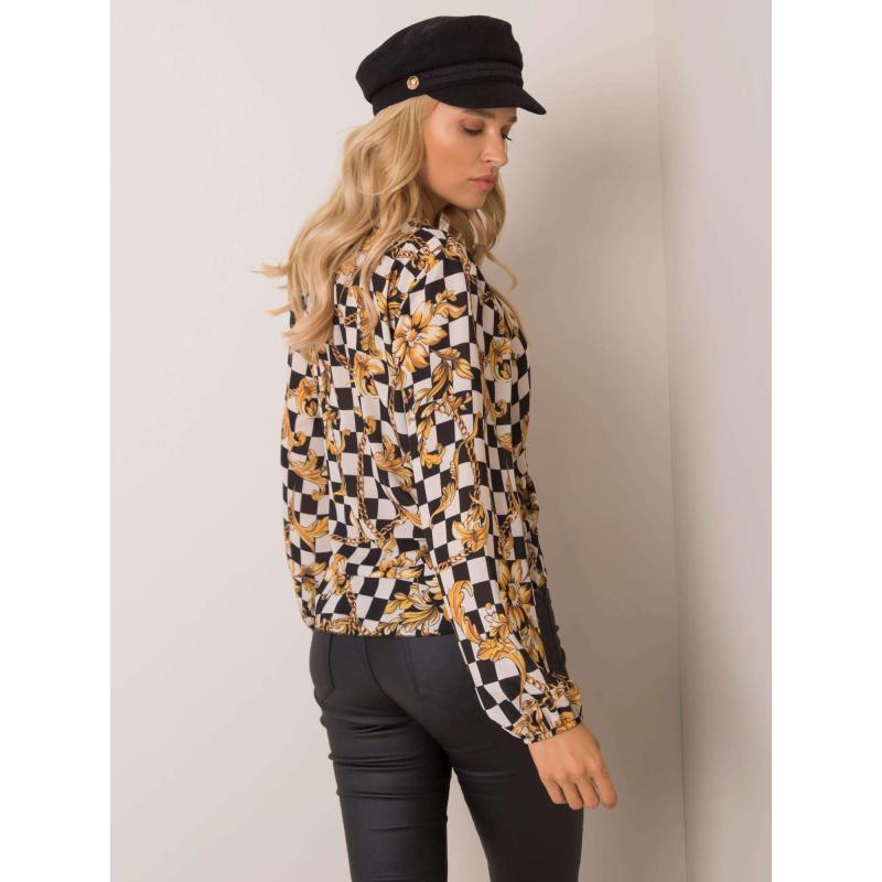 Dámská halenka BLAIRE černo-ekrová 