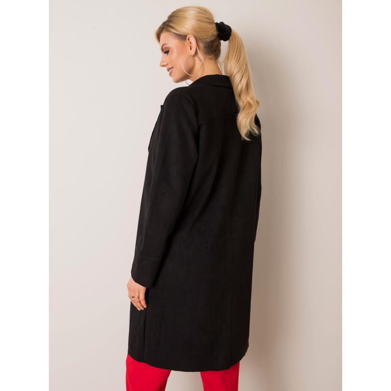 Női Sellina szarvasbőr kabát STITCH & SOUL fekete